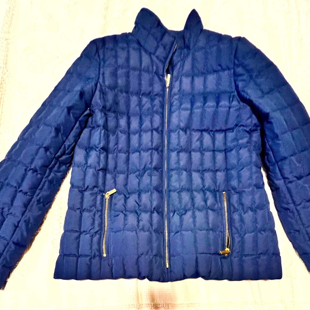 Jcrew puffer jacket Blue